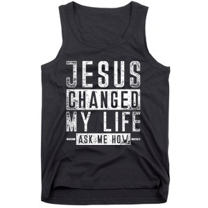 Christian Faith Bible Prayer God Savior Devotee Jesus Tank Top