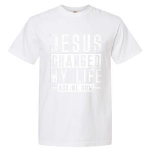 Christian Faith Bible Prayer God Savior Devotee Jesus Garment-Dyed Heavyweight T-Shirt