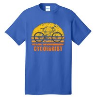 Cycologist Funny Bicycle Cycling Vintage Gift Tall T-Shirt