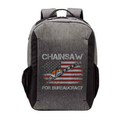 Chainsaw For Bureaucracy American Flag Chainsaw Vector Backpack