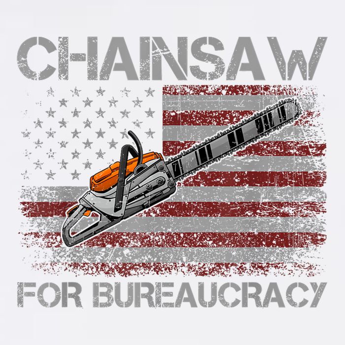 Chainsaw For Bureaucracy American Flag Chainsaw Short Acrylic Beanie