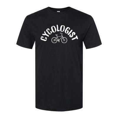 Cycologist Funny BMX Mountain Bike MTB Cycling Funny Softstyle CVC T-Shirt