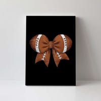 Coquette Football Bow Graphic Canvas