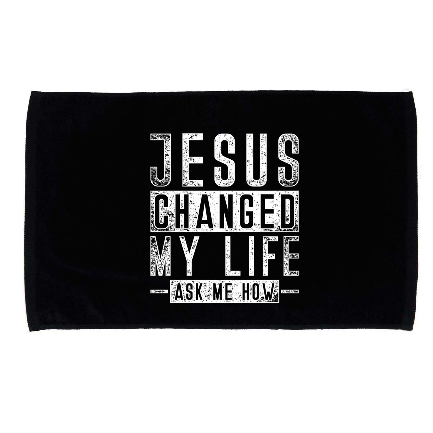 Christian Faith Bible Prayer God Savior Devo Jesus Gift Microfiber Hand Towel