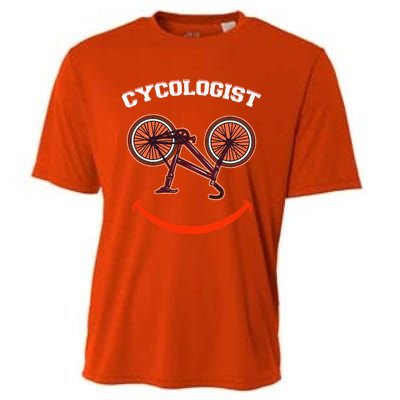 Cycologist Funny Bicycle Bike Cooling Performance Crew T-Shirt