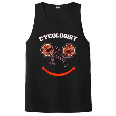 Cycologist Funny Bicycle Bike PosiCharge Competitor Tank