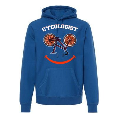 Cycologist Funny Bicycle Bike Premium Hoodie