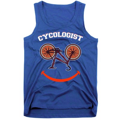 Cycologist Funny Bicycle Bike Tank Top