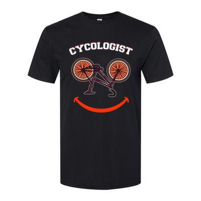 Cycologist Funny Bicycle Bike Softstyle CVC T-Shirt