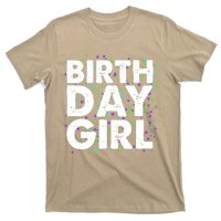 Cute Funny Birthday Girl With Confetti T-Shirt