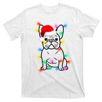 Cute French Bulldog Christmas Lights T-Shirt