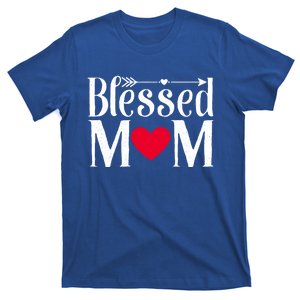 Cute Funny Blessed Mama Love Mom Gift T-Shirt