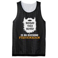 Cute Funny Bearded Fishing Gift Ideas For Birthday And Christmas Mesh Reversible Basketball Jersey Tank