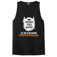 Cute Funny Bearded Fishing Gift Ideas For Birthday And Christmas PosiCharge Competitor Tank