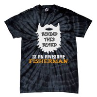 Cute Funny Bearded Fishing Gift Ideas For Birthday And Christmas Tie-Dye T-Shirt