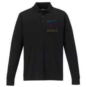 Capricorn Facts Birthday Zodiac Sign Performance Long Sleeve Polo