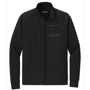 Capricorn Facts Birthday Zodiac Sign Stretch Full-Zip Cadet Jacket