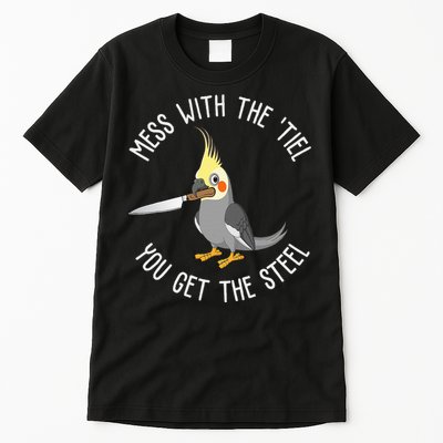 Cockatiel Funny Bird Lover Cockatiel Tall T-Shirt