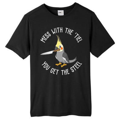 Cockatiel Funny Bird Lover Cockatiel Tall Fusion ChromaSoft Performance T-Shirt