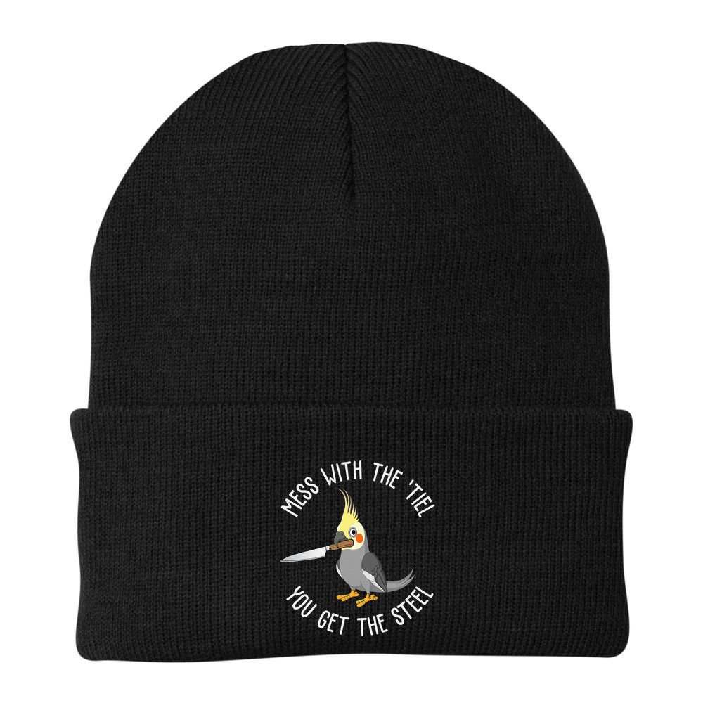 Cockatiel Funny Bird Lover Cockatiel Beanie
