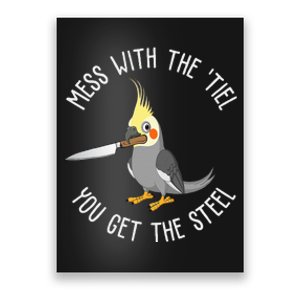 Cockatiel Funny Bird Lover Cockatiel Poster