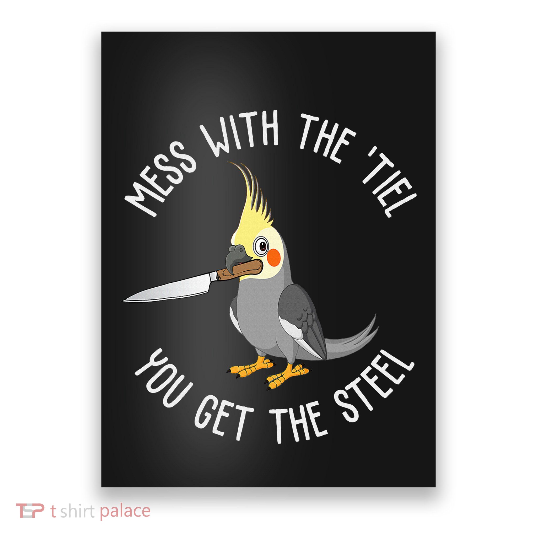 Cockatiel Funny Bird Lover Cockatiel Poster