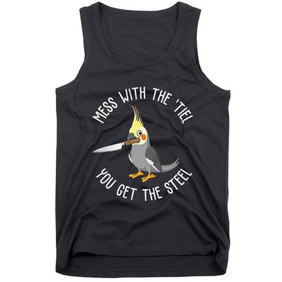 Cockatiel Funny Bird Lover Cockatiel Tank Top
