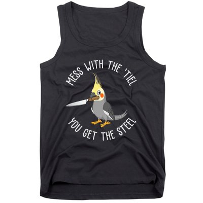 Cockatiel Funny Bird Lover Cockatiel Tank Top