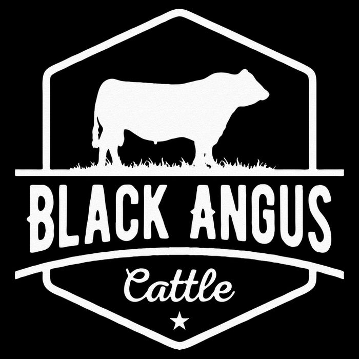 Cow Farmer Black Angus Cattle Flexfit Unipanel Trucker Cap