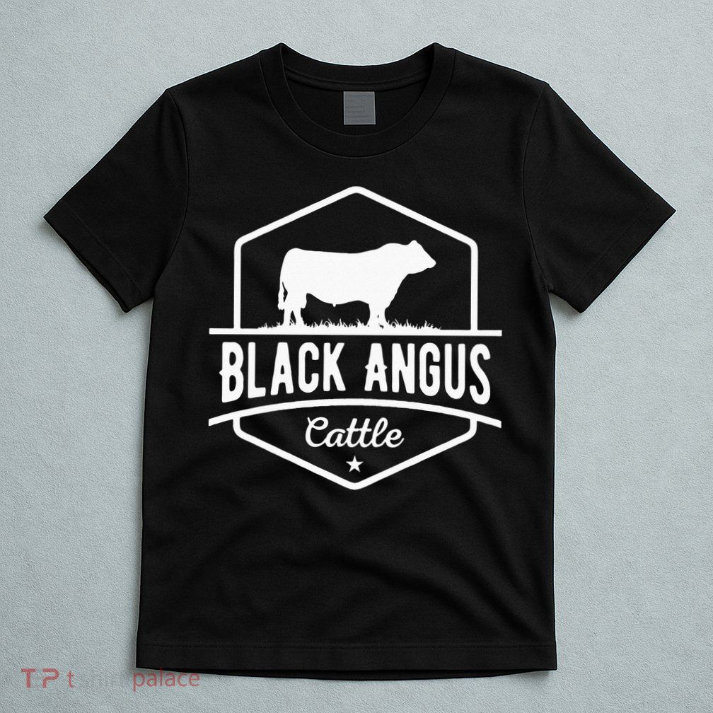 Cow Farmer Black Angus Cattle T-Shirt