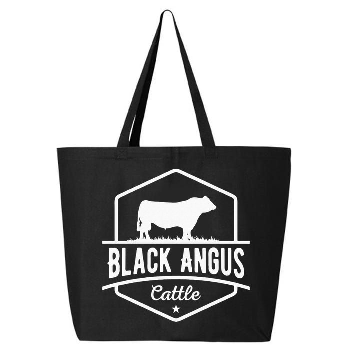 Cow Farmer Black Angus Cattle 25L Jumbo Tote