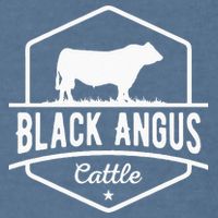 Cow Farmer Black Angus Cattle Garment-Dyed Sweatshirt