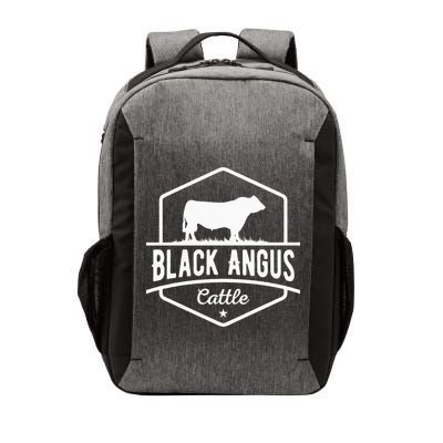 Cow Farmer Black Angus Cattle Vector Backpack