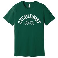 Cycologist Funny BMX Mountain Bike MTB Cycling Funny Premium T-Shirt