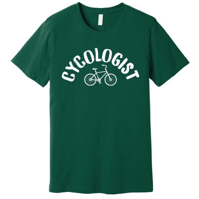 Cycologist Funny BMX Mountain Bike MTB Cycling Funny Premium T-Shirt