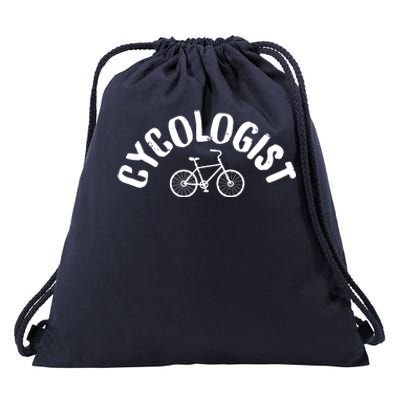 Cycologist Funny BMX Mountain Bike MTB Cycling Funny Drawstring Bag