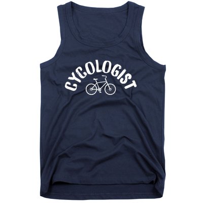 Cycologist Funny BMX Mountain Bike MTB Cycling Funny Tank Top