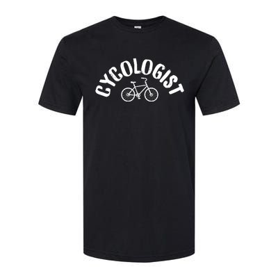 Cycologist Funny BMX Mountain Bike MTB Cycling Funny Softstyle® CVC T-Shirt