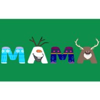 Christmas Frozen Birthday Mama Family Party Snowman Gift Bumper Sticker