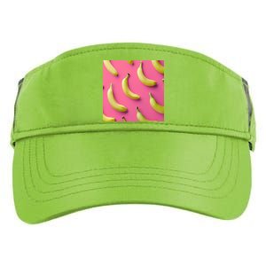 Cute Funny Bananas Pattern Adult Drive Performance Visor