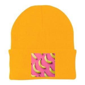 Cute Funny Bananas Pattern Knit Cap Winter Beanie