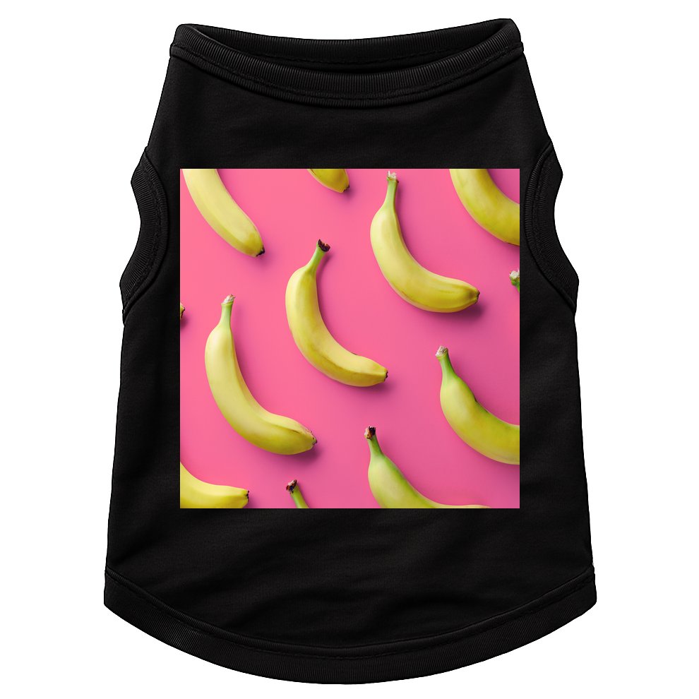 Cute Funny Bananas Pattern Doggie Tank