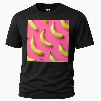 Cute Funny Bananas Pattern Performance Shirt