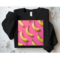 Cute Funny Bananas Pattern Sweatshirt