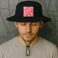 Cute Funny Bananas Pattern Bucket Hat