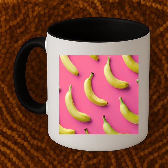 Cute Funny Bananas Pattern Mug
