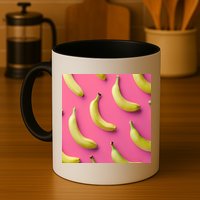 Cute Funny Bananas Pattern Mug