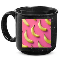 Cute Funny Bananas Pattern 15oz Campfire Ceramic Mug