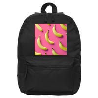 Cute Funny Bananas Pattern 16 in Basic Backpack