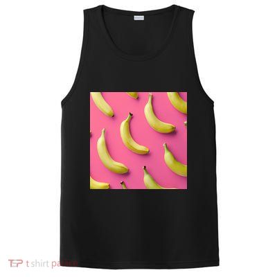 Cute Funny Bananas Pattern PosiCharge Competitor Tank